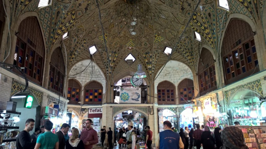 Grand bazaar of Tehran