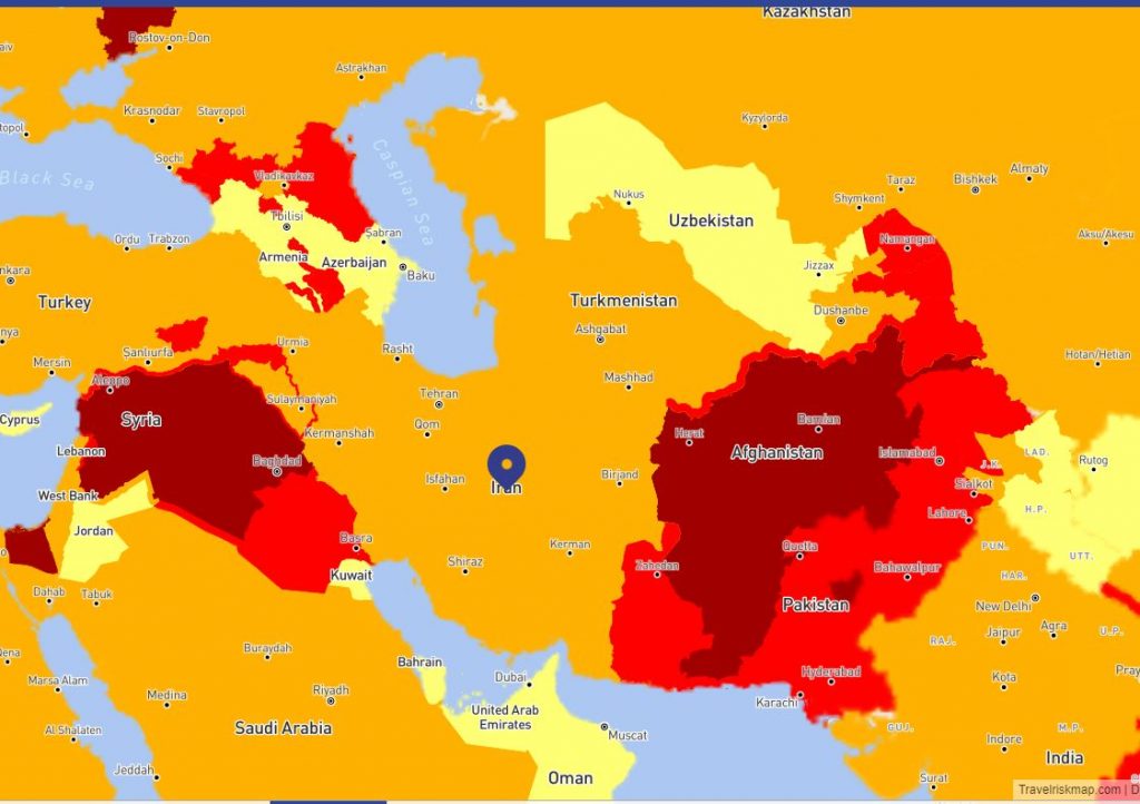 iran travel safety